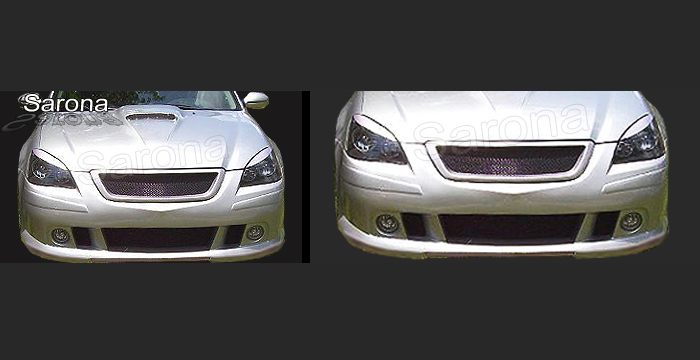 Custom Nissan Altima Eyelids  Sedan (2002 - 2004) - $79.00 (Manufacturer Sarona, Part #NS-013-EL)